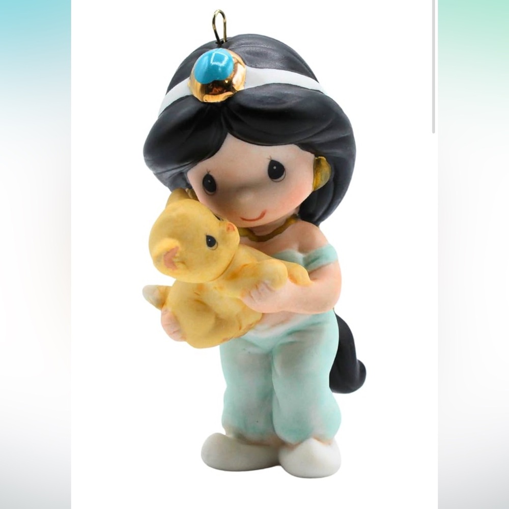 Hallmark Keepsake Precious Moments Disney Princess Jasmine holiday ornament